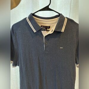Michael Kors Navy Polo Shirt for Men- like new!